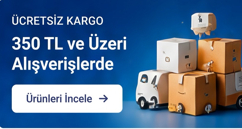 690 TL üzeri ücretsiz kargo