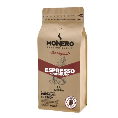 Monero Espresso Çekirdek Kahve La Mirra 1000 Gr. görsel 1