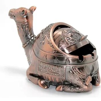 Exporanto Metal Deve Figürlü Küllük ALK1658 görsel 1