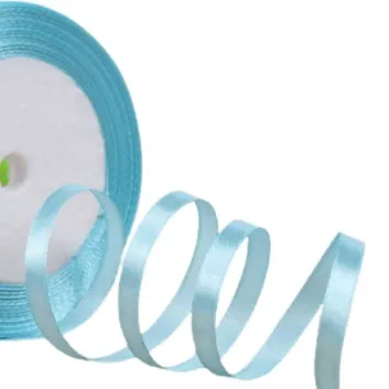 Exporanto Saten Kurdele 6 mm Mint 1 Metre görsel 1