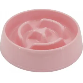 Exporanto Yavaş Mama Yeme Kabı 375 Ml. Pembe görsel 1
