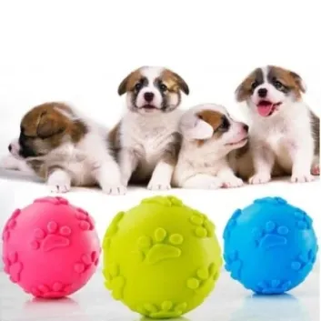 Exporanto Köpek Isırma Topu Pati Desenli görsel 1