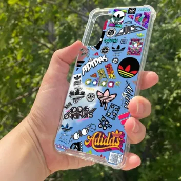 Exporanto Samsung S21 Plus Uyumlu Aynalı Renkli Desenli Darbe Kamera Korumalı Silikon Telefon Kılıfı görsel 1