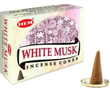 Exporanto White Musk Cones görsel 1