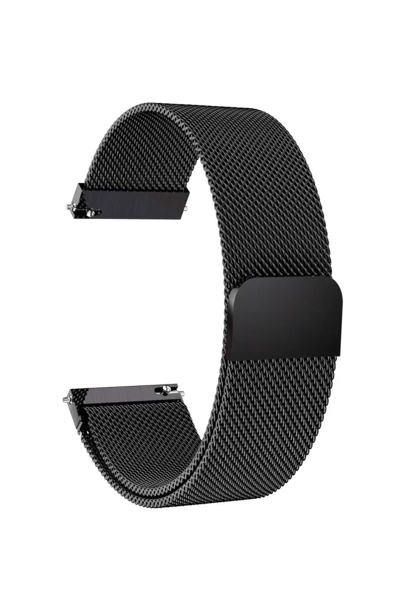 Markacase Samsung Galaxy Watch 4  44 Mm R870 Için Metal Milanese Kordon görsel 9