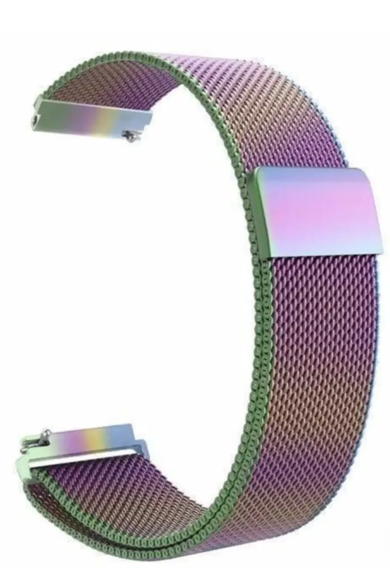 Markacase Galaxy Active 2 44 Mm ve 40 Mm (Sm-r820) Için Metal Mıknatıslı Milanese Kordon görsel 2