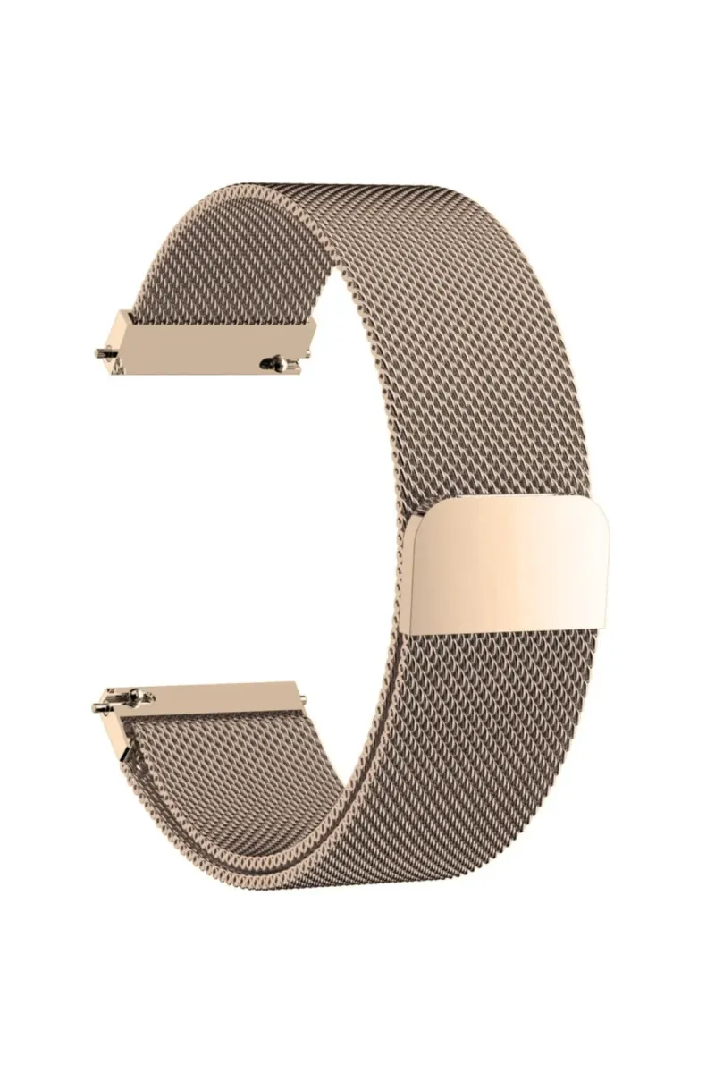 Markacase Galaxy Active 2 44 Mm ve 40 Mm (Sm-r820) Için Metal Mıknatıslı Milanese Kordon görsel 3