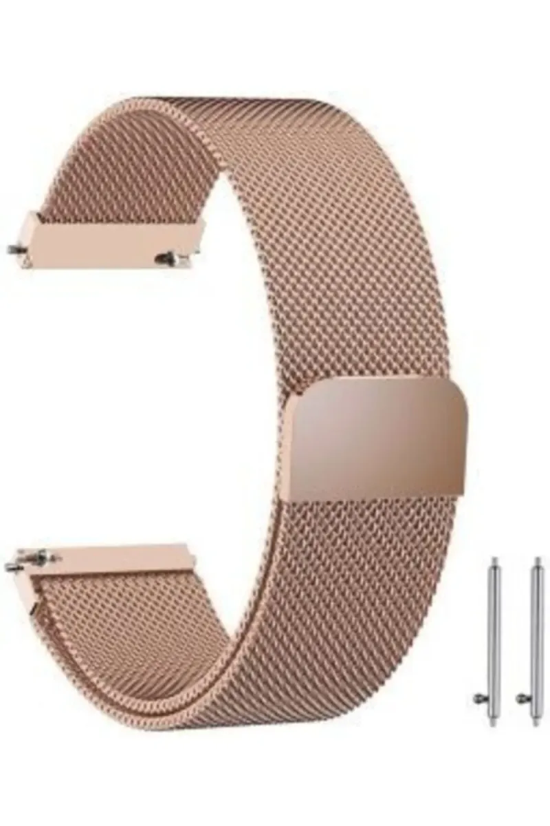 Markacase Galaxy Active 2 44 Mm ve 40 Mm (Sm-r820) Için Metal Mıknatıslı Milanese Kordon görsel 7