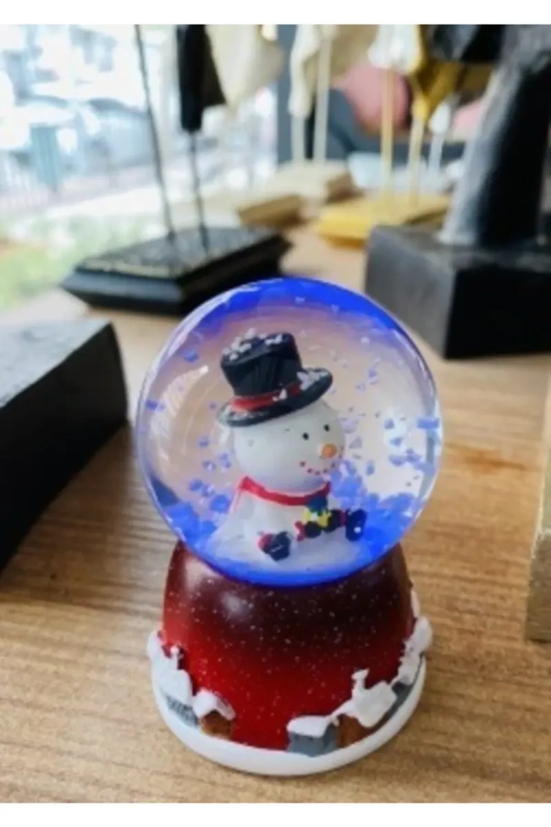 MYK HEDİYE VE SANAT ATÖLYESİ Yılbaşı Kar Küresi New Year Hediyeleri görsel 2