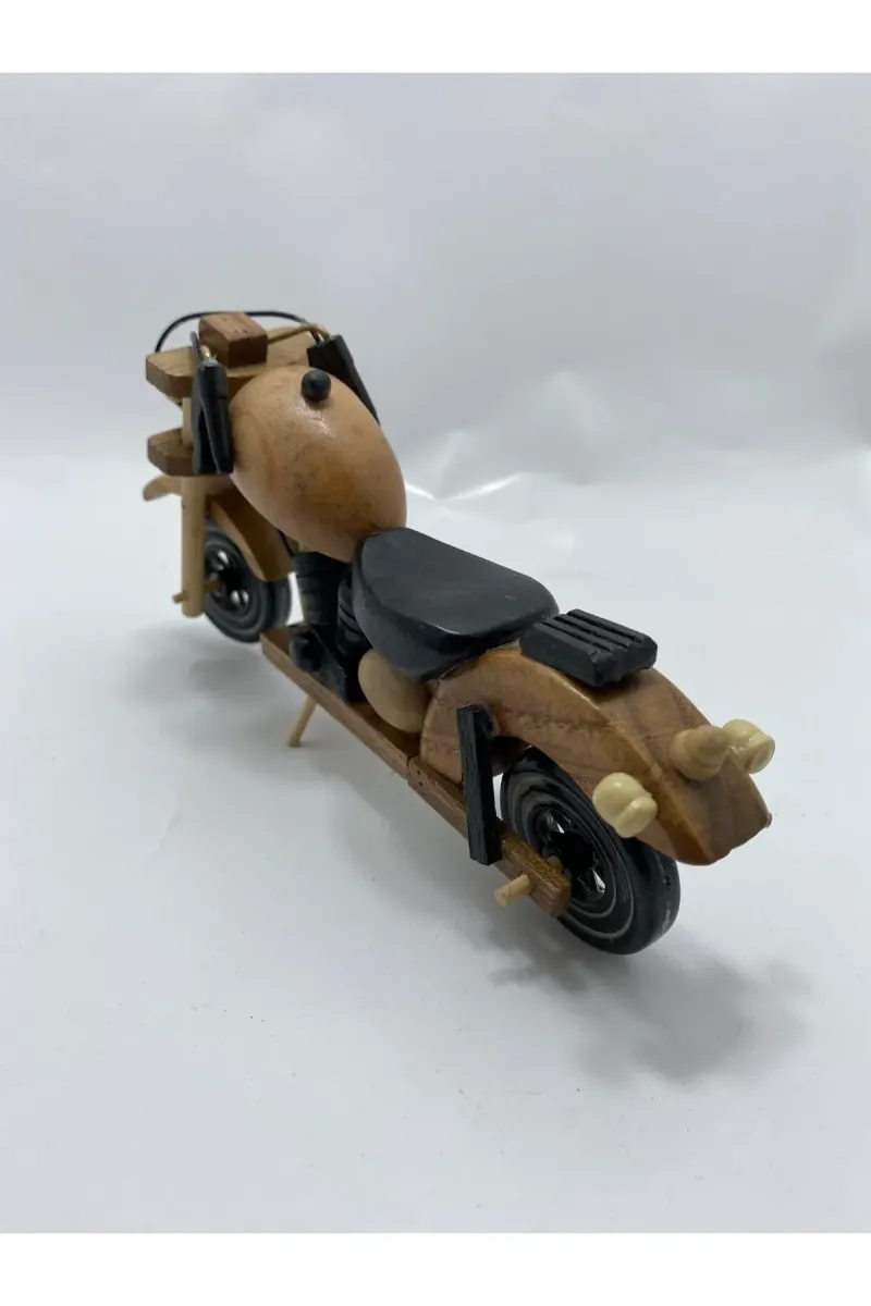MYK HEDİYE VE SANAT ATÖLYESİ Ahşap Motosiklet & Motor görsel 2