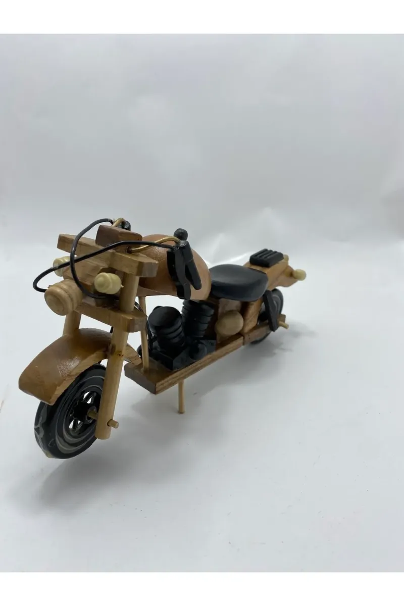 MYK HEDİYE VE SANAT ATÖLYESİ Ahşap Motosiklet & Motor görsel 3