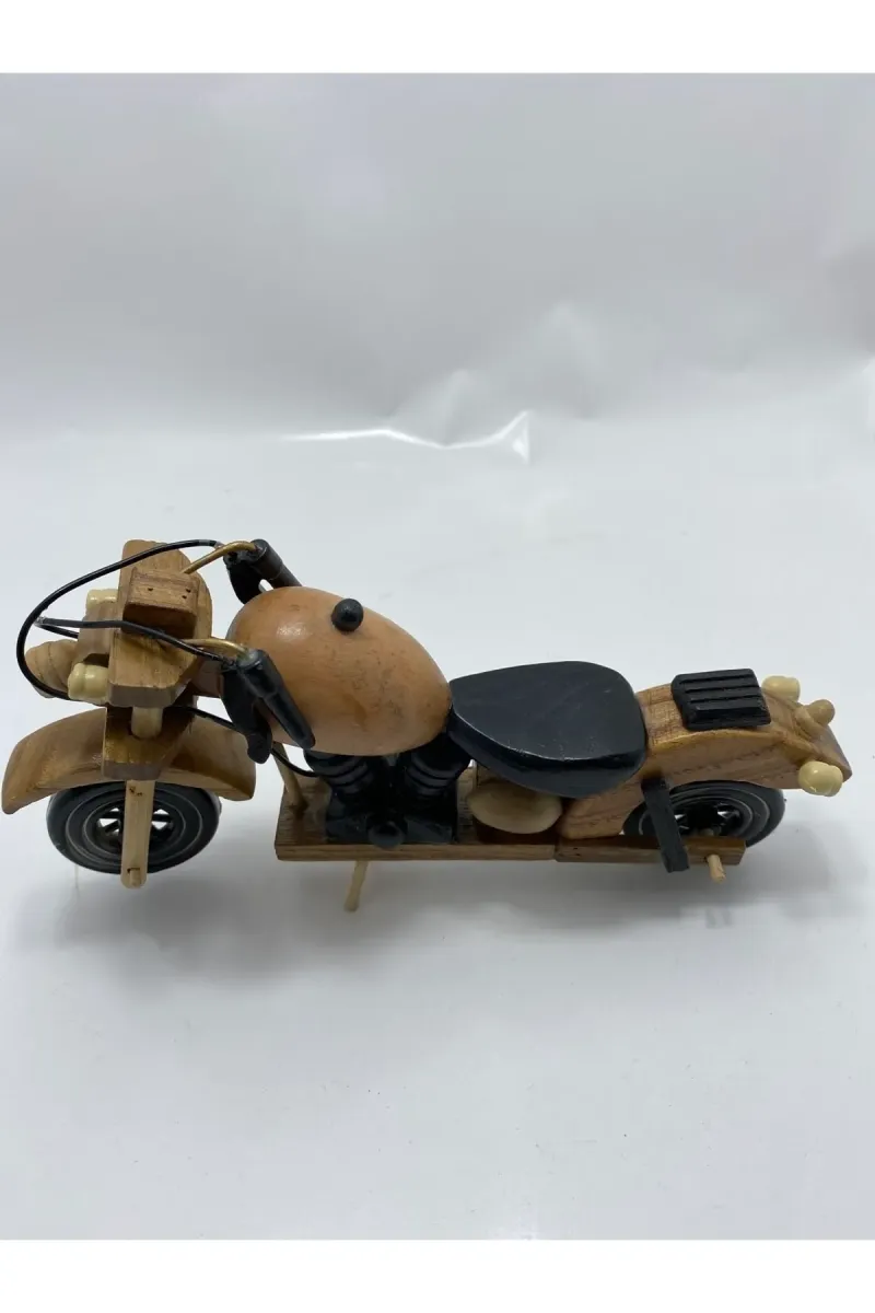 MYK HEDİYE VE SANAT ATÖLYESİ Ahşap Motosiklet & Motor görsel 4