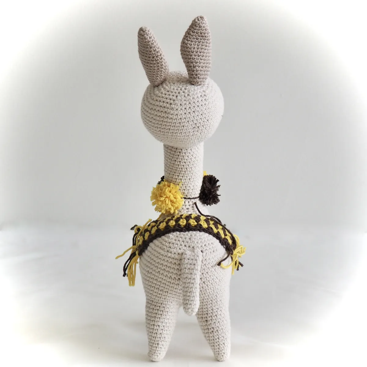 Sevimli Lama Amigurumi Oyuncak görsel 4