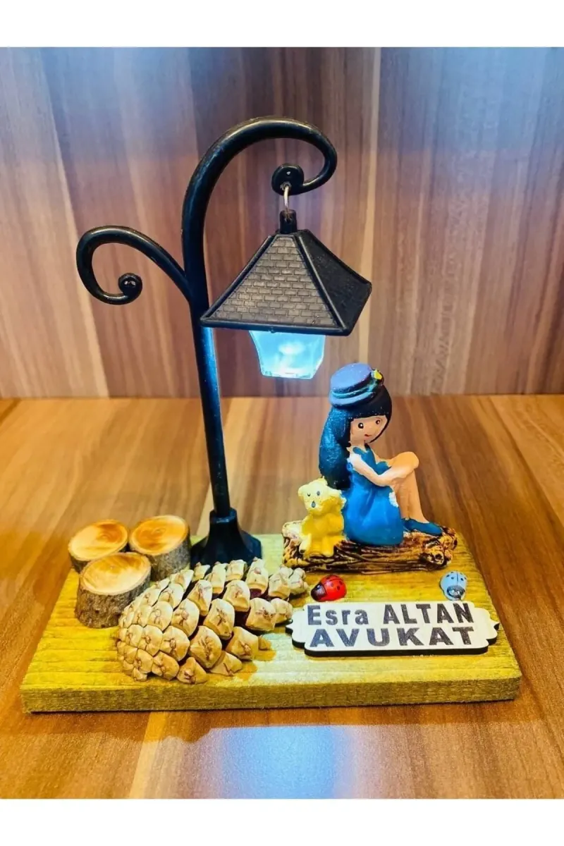 MYK HEDİYE VE SANAT ATÖLYESİ Avukat Savcı Hakim Memur Farklı Hediye Ofis Isimli görsel 2