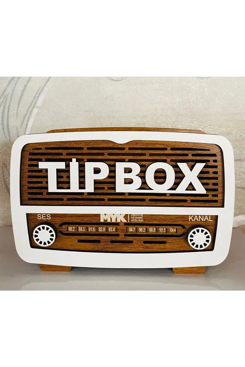 MYK HEDİYE VE SANAT ATÖLYESİ Tip Box Bahşiş Kutusu görsel 2