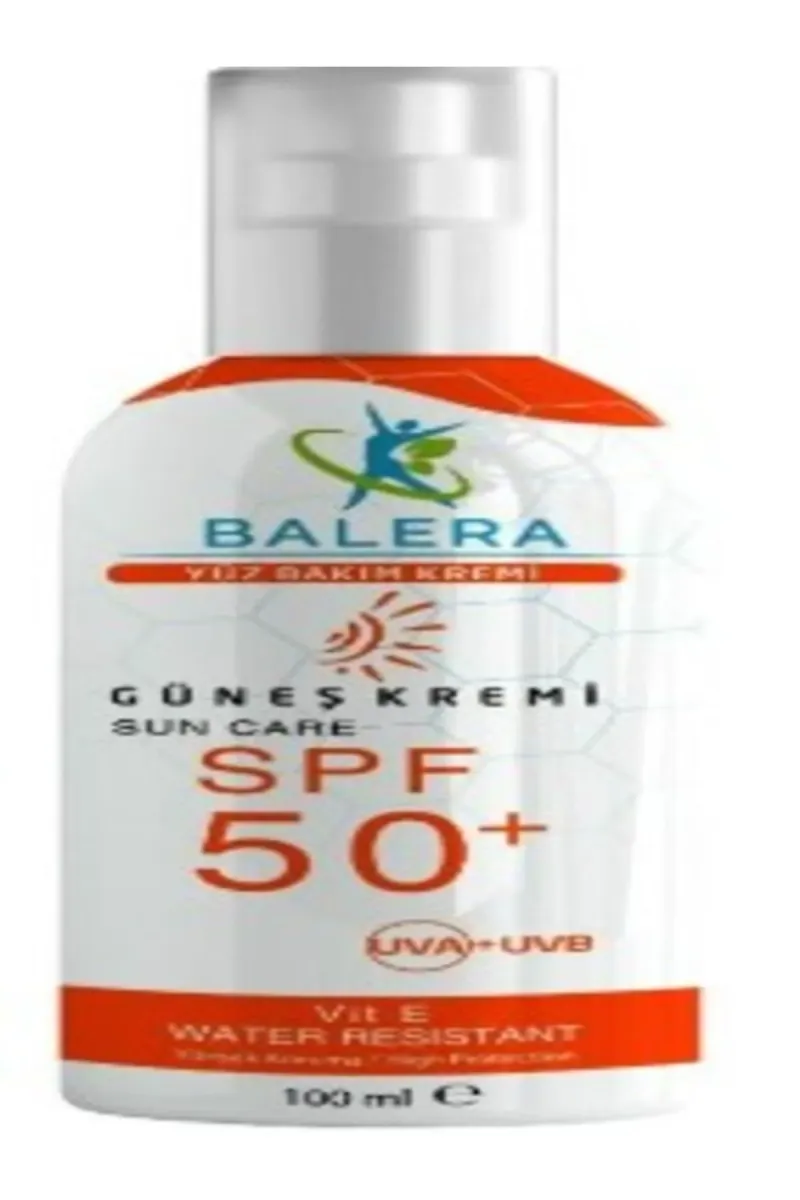 BALERA Sun Güneş Koruyucu Krem & Spf 50 Uva Uvb Nemlendirici Krem 100ml görsel 2