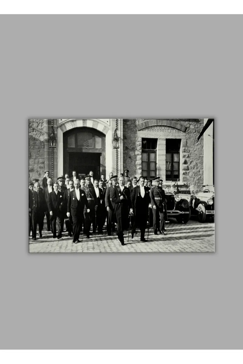 BALERA Atatürk 08 Cam Tablo-Atatürk Tablosu görsel 2