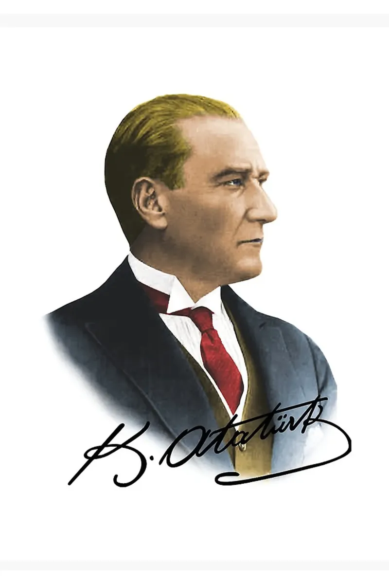 BALERA Atatürk 03 Cam Tablo-Atatürk Tablosu görsel 2