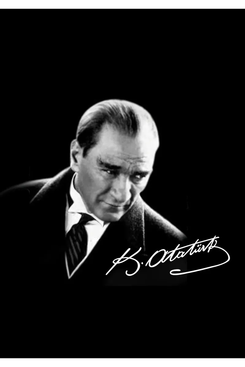 BALERA Atatürk 03 Cam Tablo-Atatürk Tablosu görsel 2