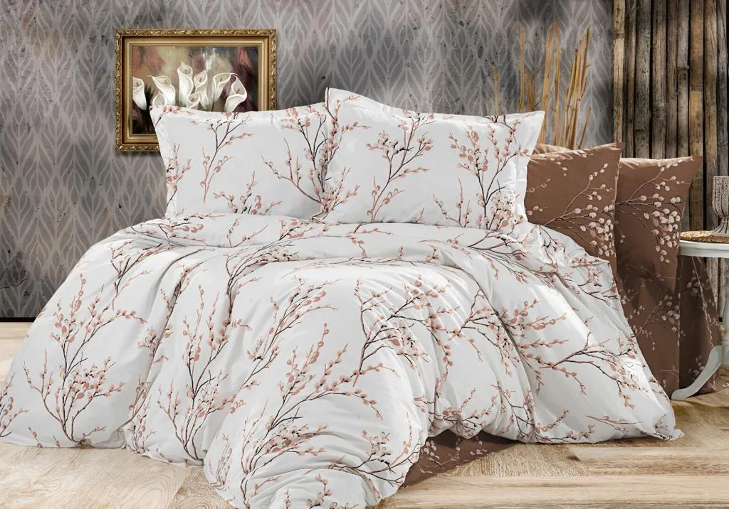 Elif Tedarik %100 Cotton Çift Kişilik Nevresim Takımı görsel 2