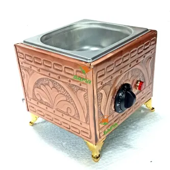 SAFİR ÇAY KAZANLARI Safir Bakır Kumda Kahve Makinesi Küçük Boy 19x18 Cm Bakır Kumda Kahve Bakır Renk Safir Çay Kazanları görsel 1