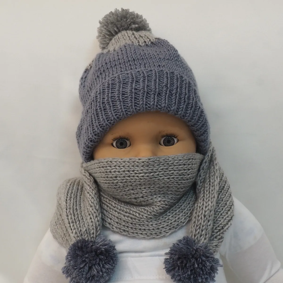 Bere-Atkı ve Sevimli Tavşancık Amigurumi Oyuncak Hediye Kutusu görsel 4