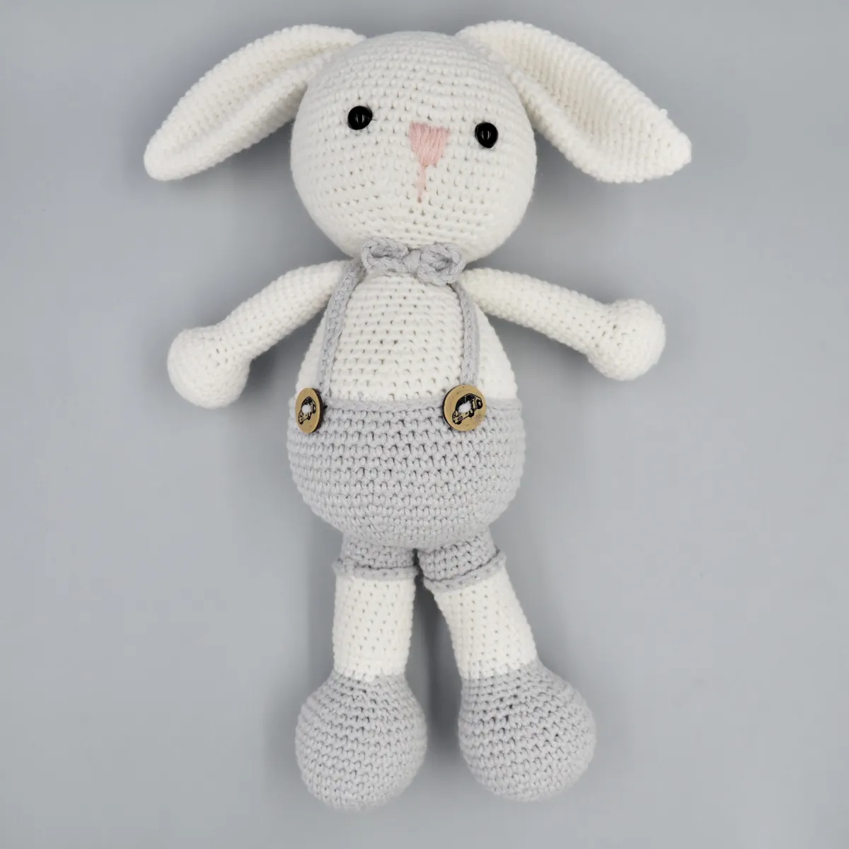 Bere-Atkı ve Sevimli Tavşancık Amigurumi Oyuncak Hediye Kutusu görsel 6