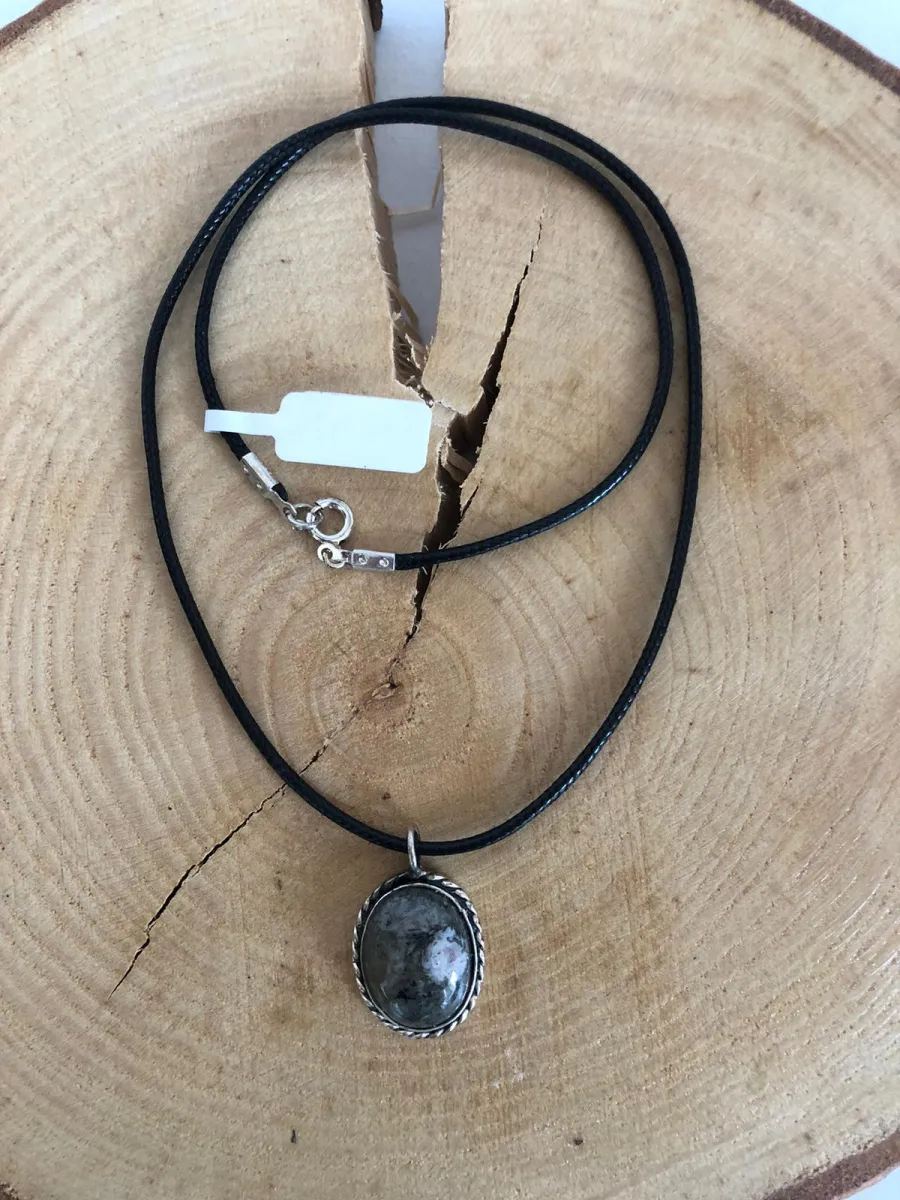 Opal Silver 925 Ayar El Yapımı Ankara Çubuk Akik taşı Kolye