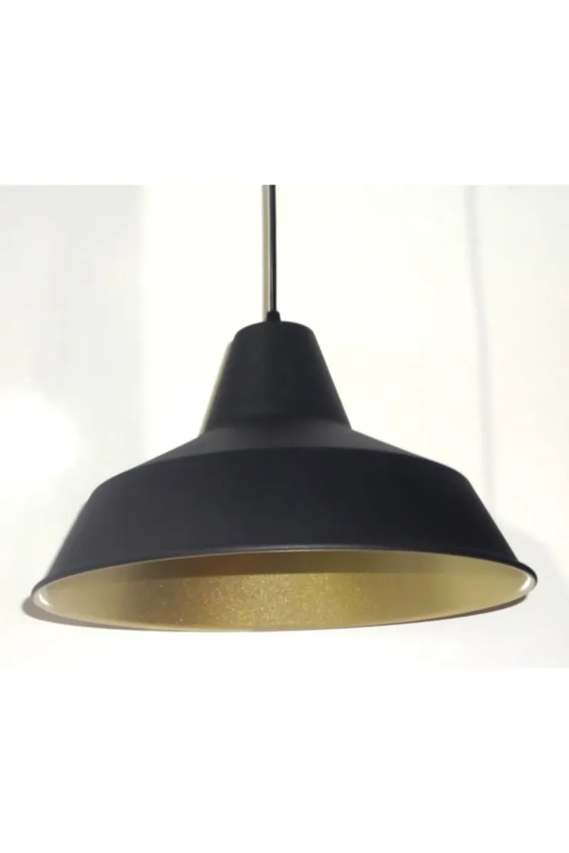 Tekay Aydınlatma Siyah Metal Modern Avize Aydınlatma Sarkıt görsel 2