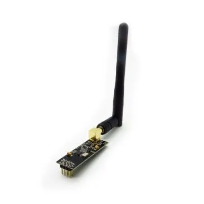 Robotikdevre NRF24L01 + PA + LNA SMA Anten 2.4 GHz Kablosuz Haberleşme Modülü