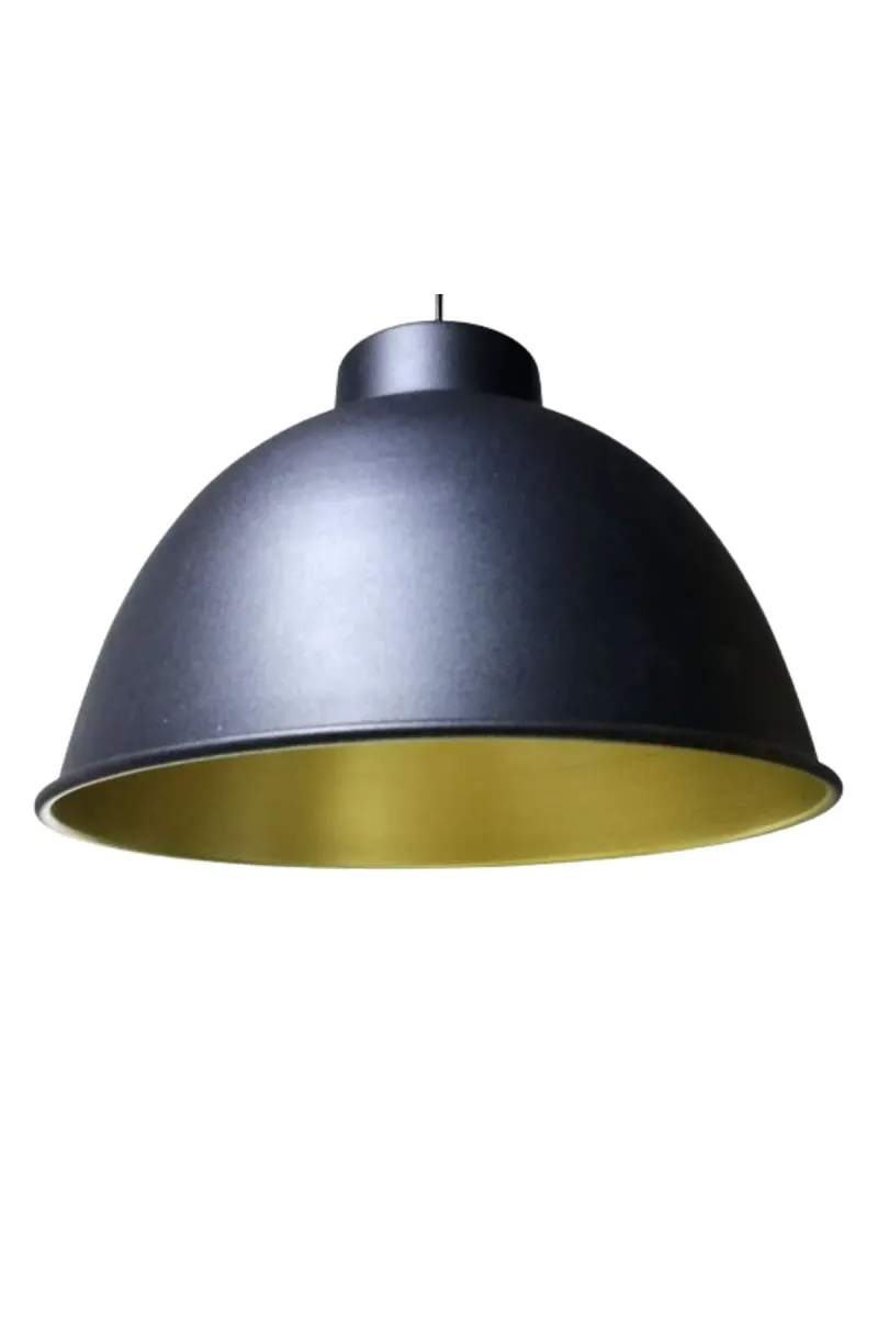 Tekay Aydınlatma Retro Rustik Metal Tekli Sarkıt Avize Cafe ofis ev pastane iç rengi gold 33 çap görsel 3