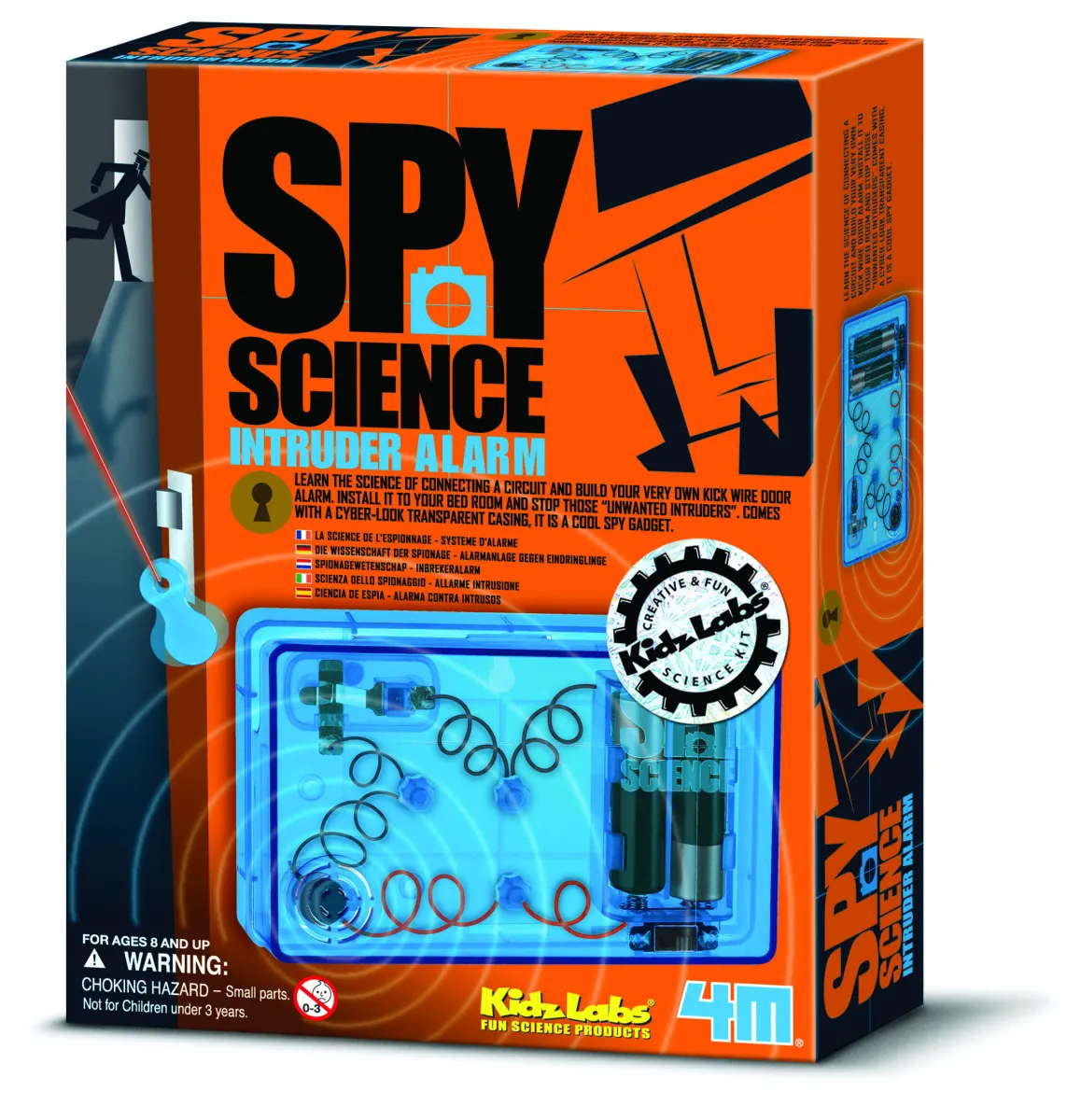 JUPİTER OYUNCAK 4M Spy Science - Intruder Alarm / Casus Bilimi- Hırsız Alarmı görsel 1