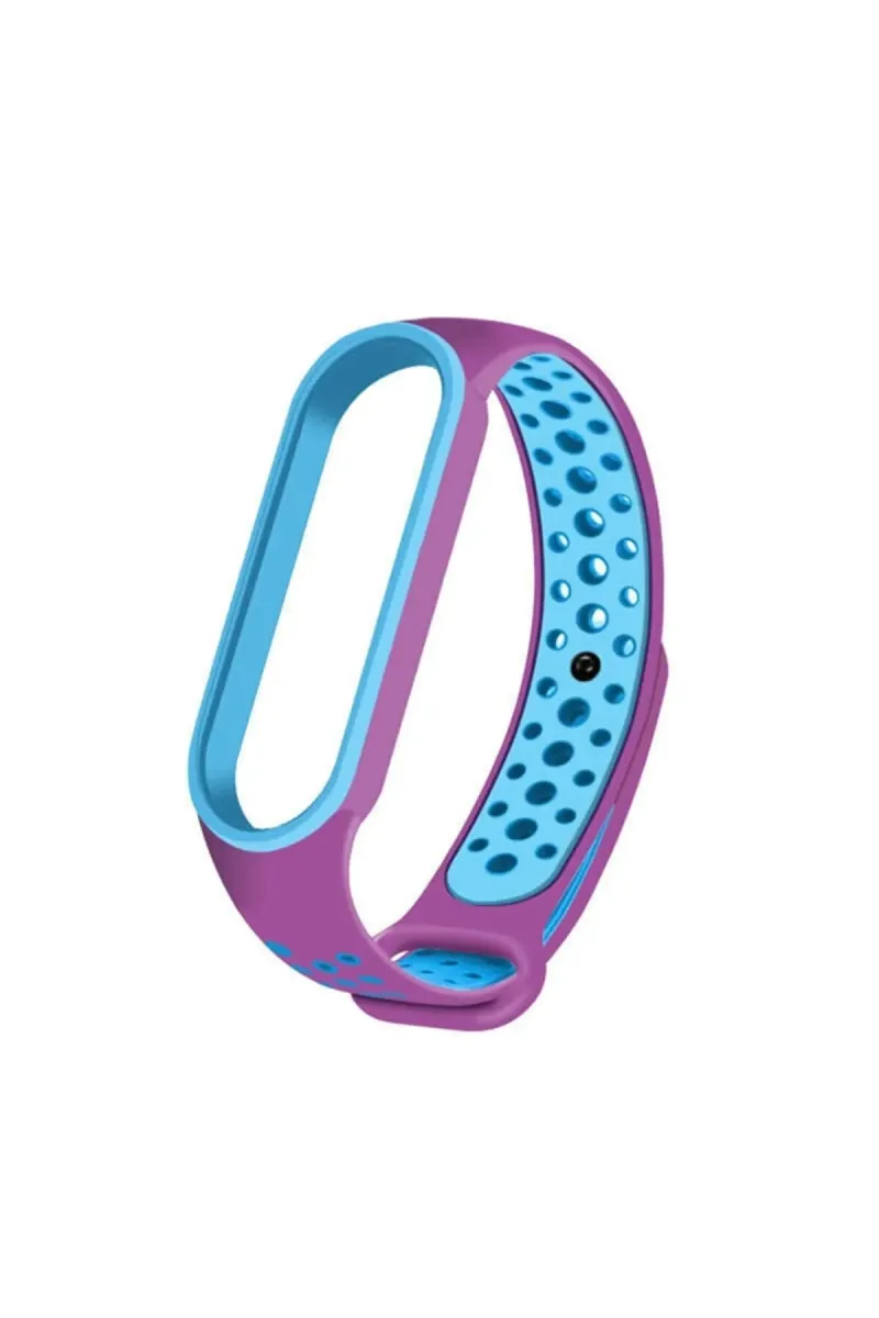 MarkaCase Amazfit Band 5-6 Için Silikon Kordon görsel 1