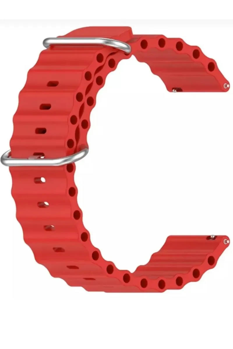 MarkaCase Amazfit Gtr 2 Için Ocean Loop Silikon Kordon 22MM görsel 2