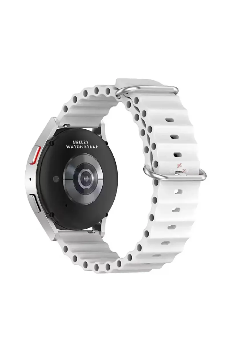 MarkaCase Amazfit GTR2-2e için Ocean Loop Silikon Kordon 22MM görsel 1