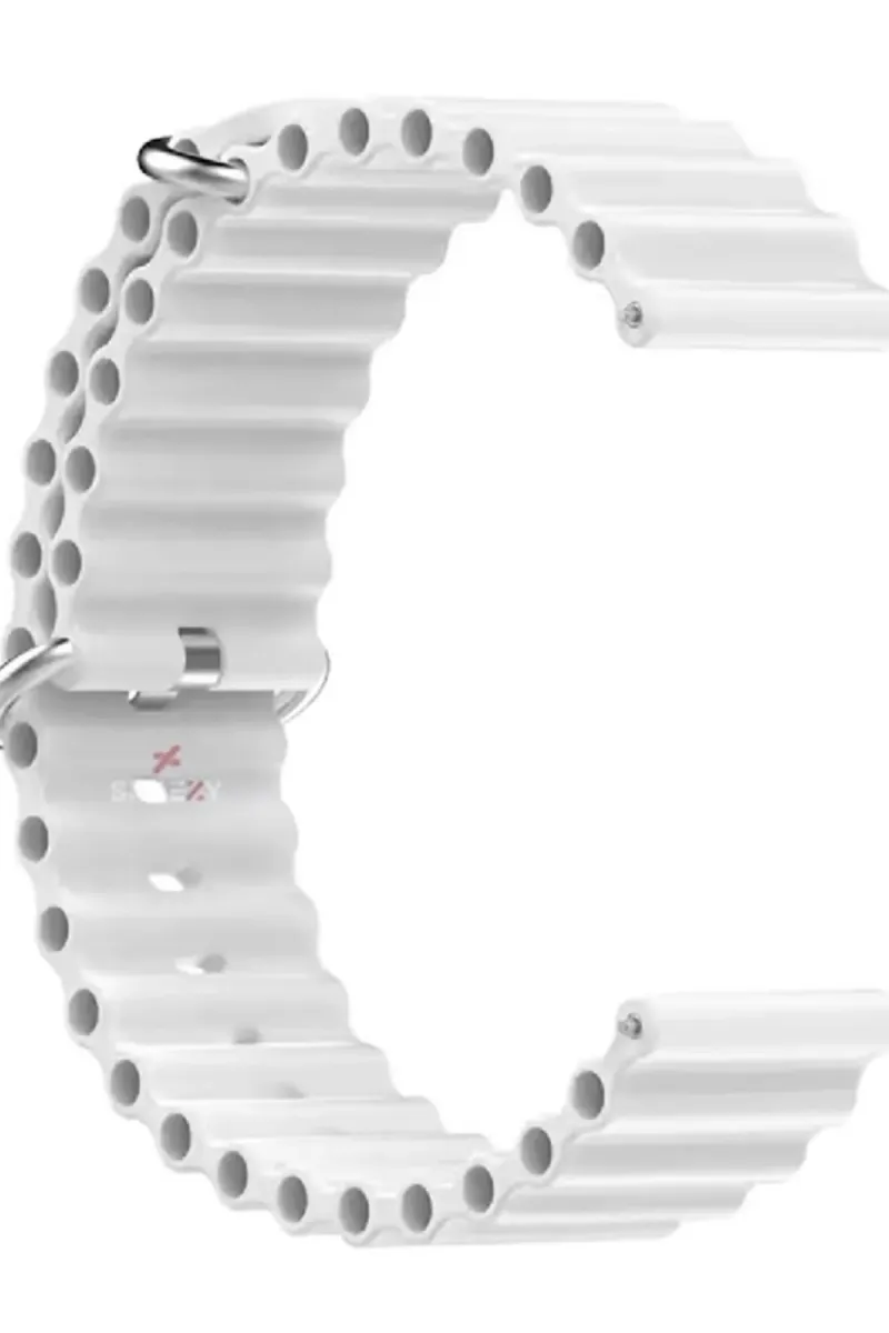 MarkaCase Samsung Galaxy Watch 3 45MM Için Ocean Loop Silikon Kordon 22MM görsel 2