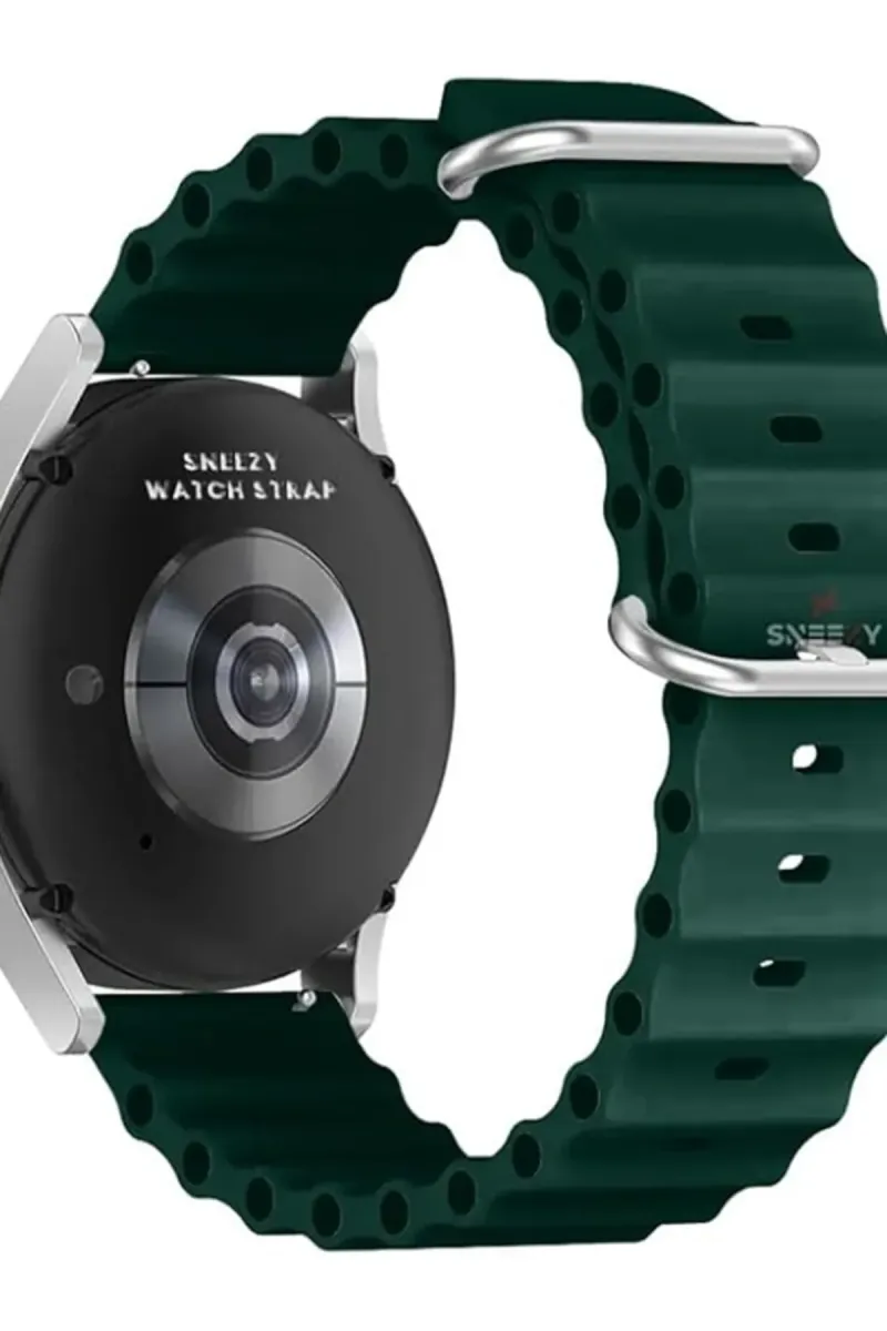 MarkaCase Samsung Gear S3 Için Ocean Loop Silikon Kordon 22MM görsel 2