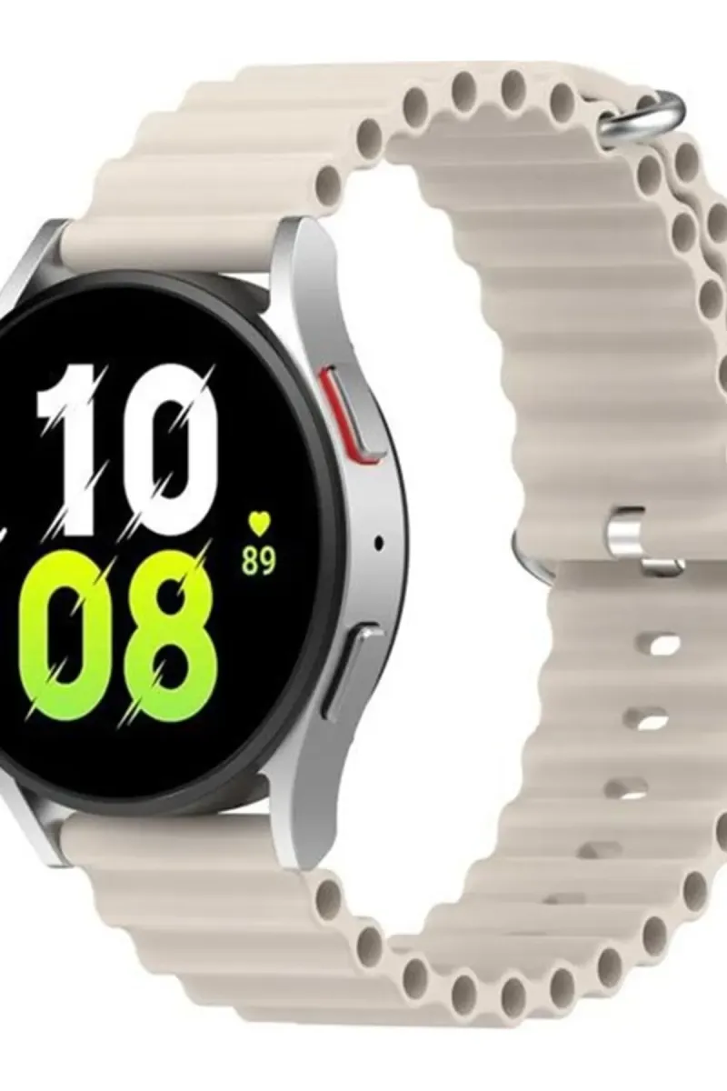 MarkaCase Samsung Gear S3 Için Ocean Loop Silikon Kordon 22MM