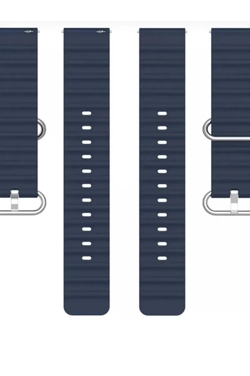 MarkaCase Garmin Vivoactive 4 Için Ocean Loop Silikon Kordon 22MM görsel 3