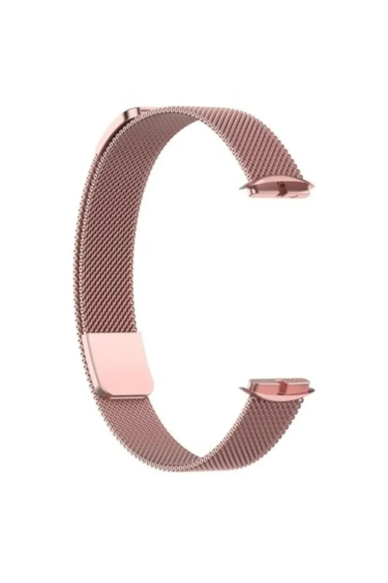 MarkaCase Fitbit Luxe Milanese Metal Manyetik Saat Kordonu Uyumlu görsel 2