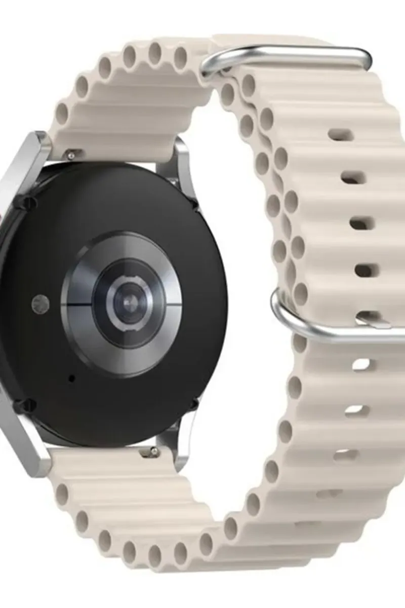 MarkaCase Garmin Vivoactive 4 Için Ocean Loop Silikon Kordon 22MM görsel 2