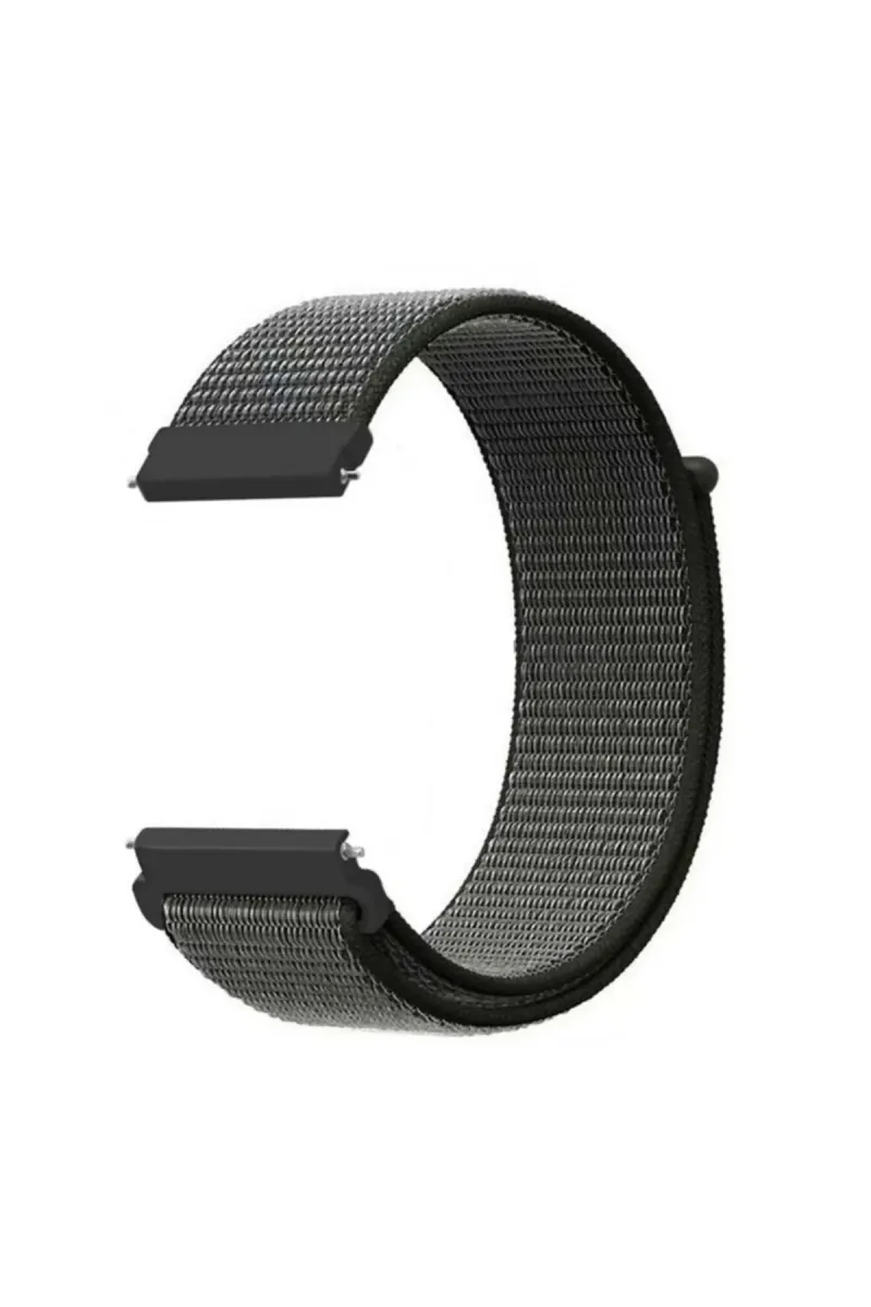 MarkaCase Fossil Watch Gen 6 Için Dokuma Kordon Haki görsel 1