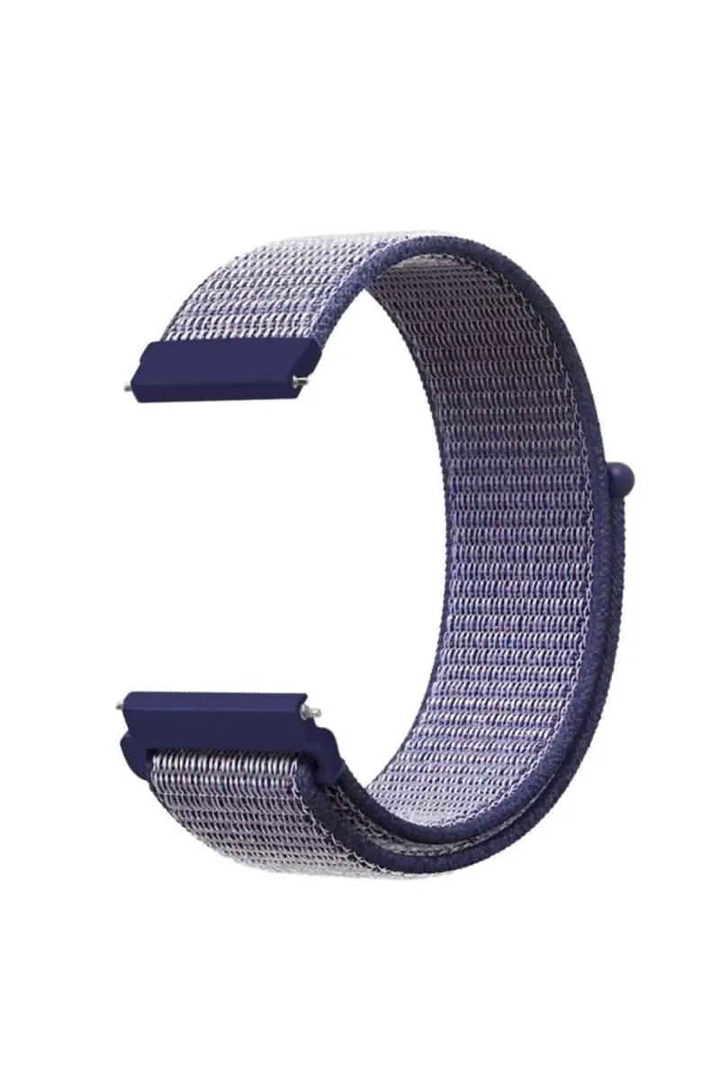 MarkaCase Fossil Watch Gen 6 Için Dokuma Kordon Gece Mavisi görsel 1