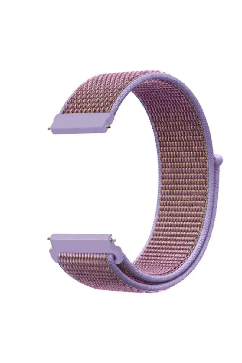 MarkaCase Fossil Watch Gen 6 Için Dokuma Kordon Lilac görsel 1