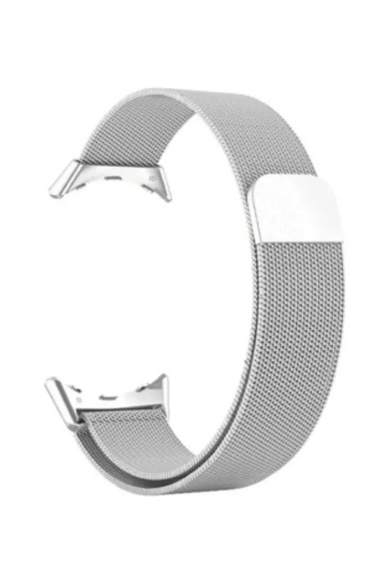 MarkaCase Google Pixel Watch Için Milanese Paslanmaz Çelik Metal Saat Kordonu görsel 3