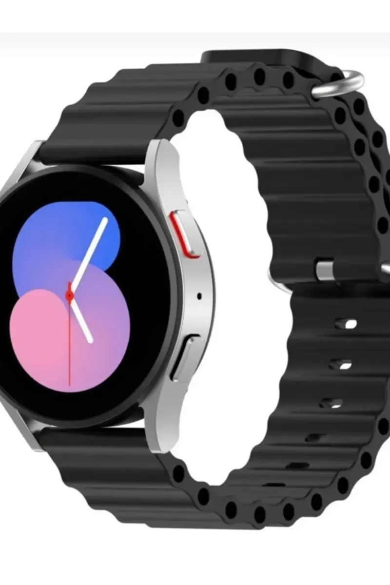 MarkaCase Huawei Watch Gt 2 46MM Için Ocean Loop Silikon Kordon (22MM) görsel 1