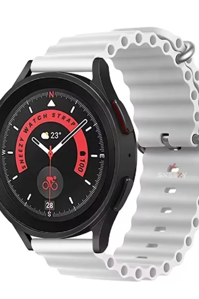 MarkaCase Huawei Watch Gt 2 46MM Için Ocean Loop Silikon Kordon (22MM) görsel 1