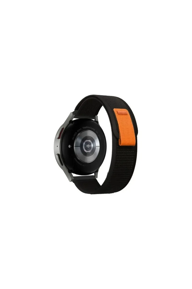 MarkaCase Huawei Watch Gt Fortuna Active 46 mm İçin Trail Kordon 22MM - Siyah görsel 2