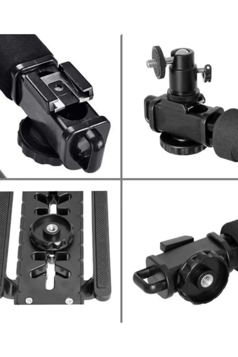 MarkaCase VH01 DSLR C Stabilizer Gimbal Foto Video Kamera Sabitleciyi Titreşim Engelleyici görsel 3