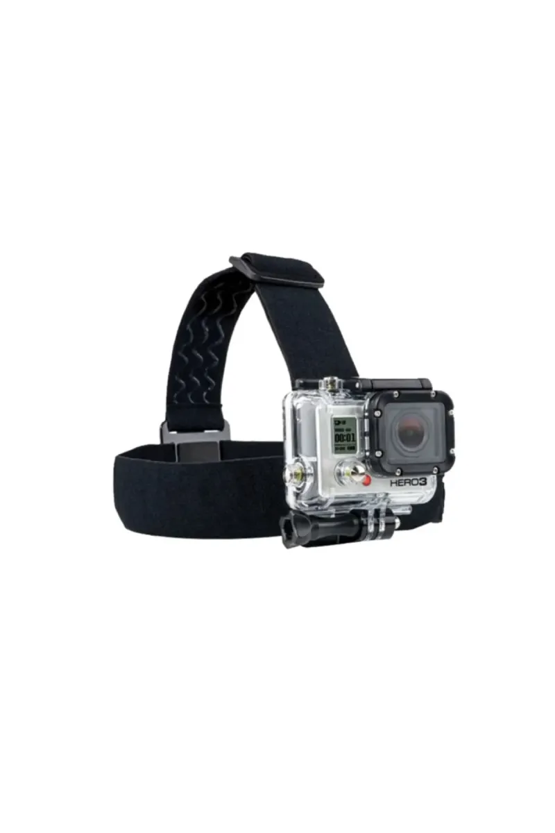 MarkaCase Gopro Hero 9-8-7-6-5-4-3-3+ Ve Session Için Kafa Bandı Bandana Head Strap
